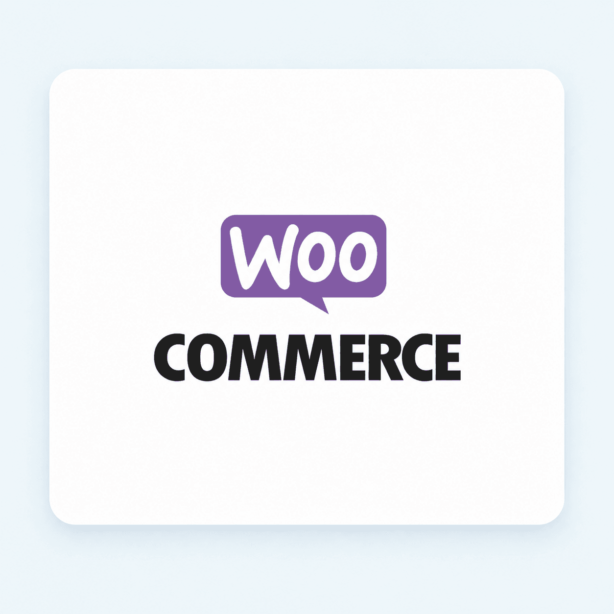 WooCommerce integration card