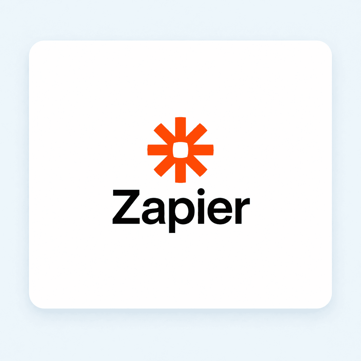 Zapier integration card